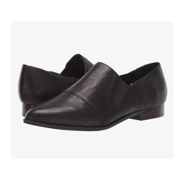 Kelsi Dagger Brooklyn Stone Black Leather Ankle Boots Women's Size 9 - Picture 1 of 9